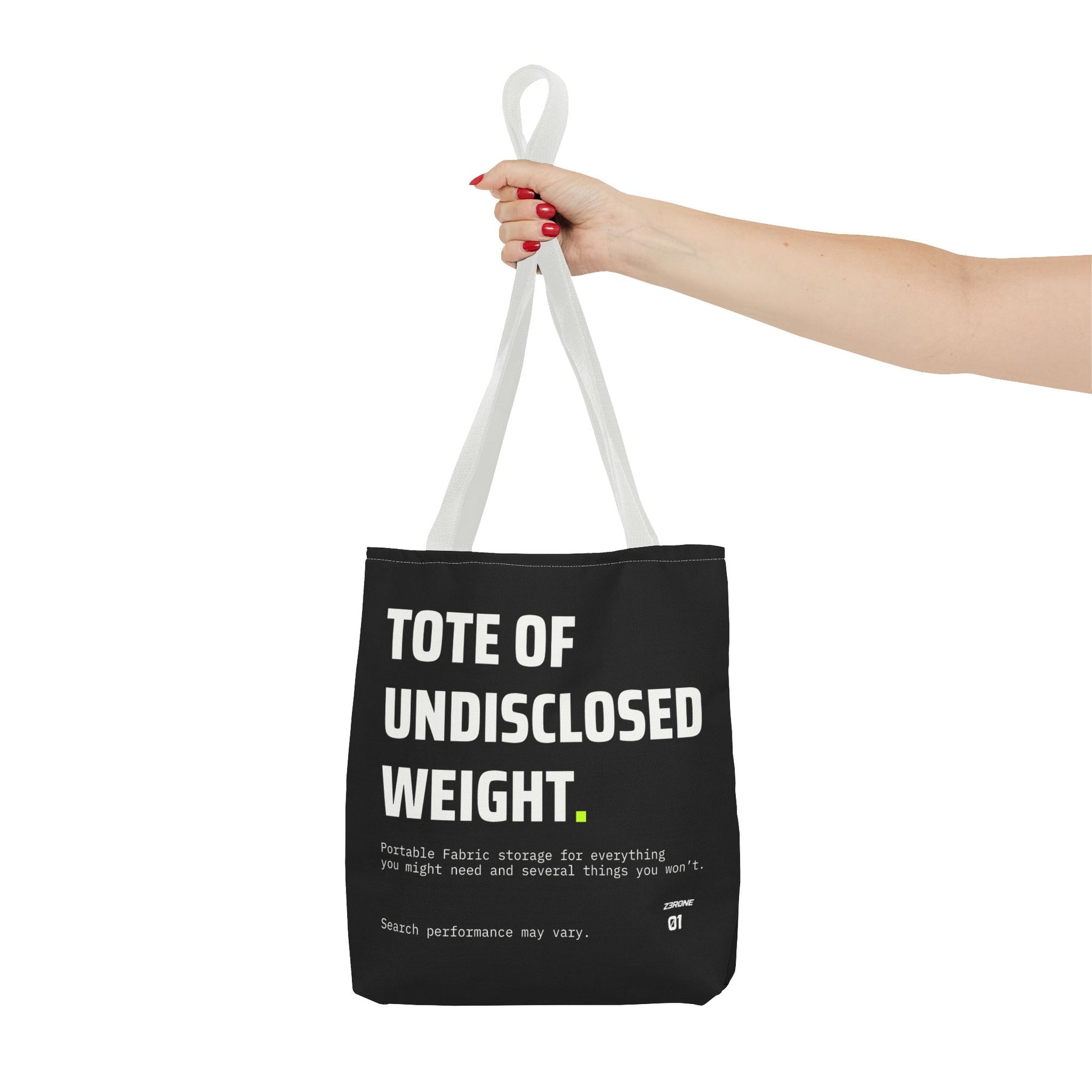 01 // Tote of Undisclosed Weight