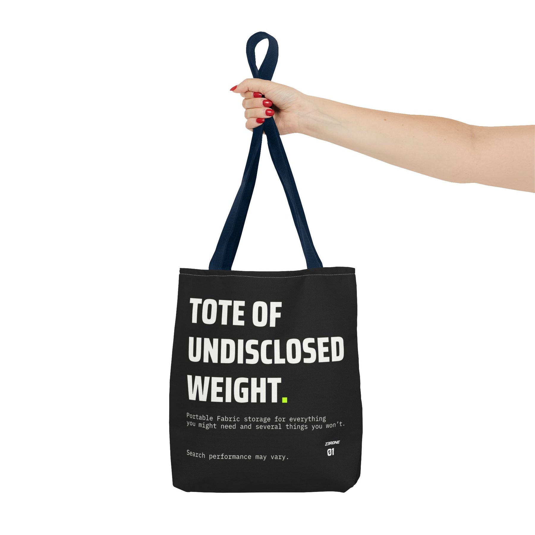 01 // Tote of Undisclosed Weight