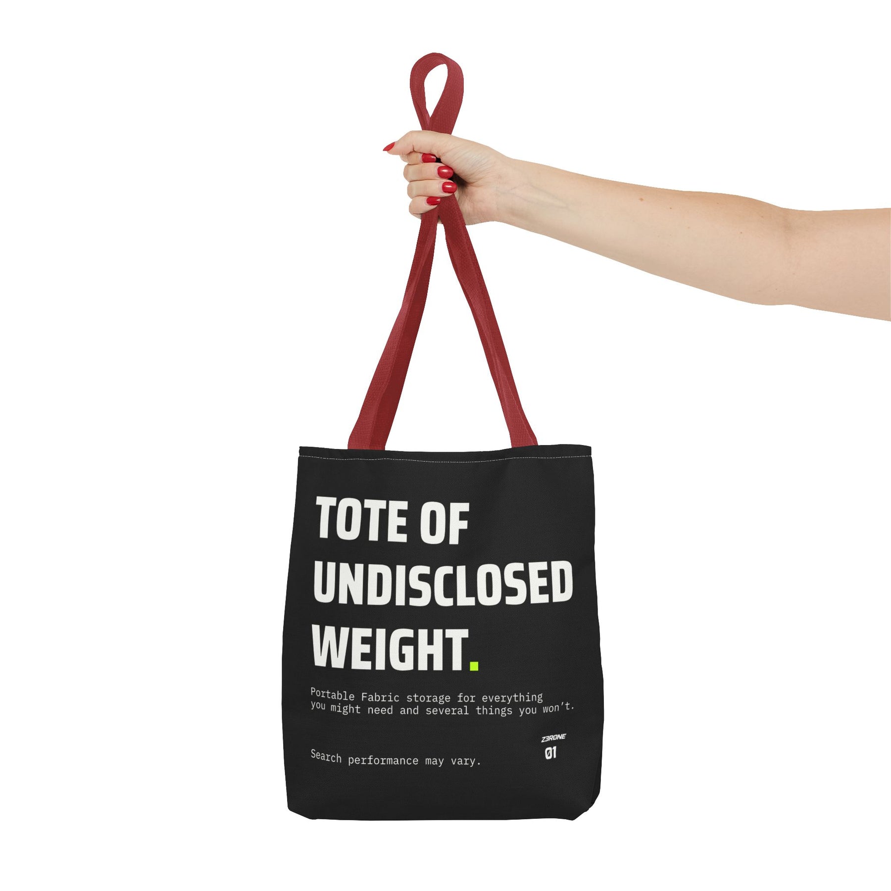 01 // Tote of Undisclosed Weight