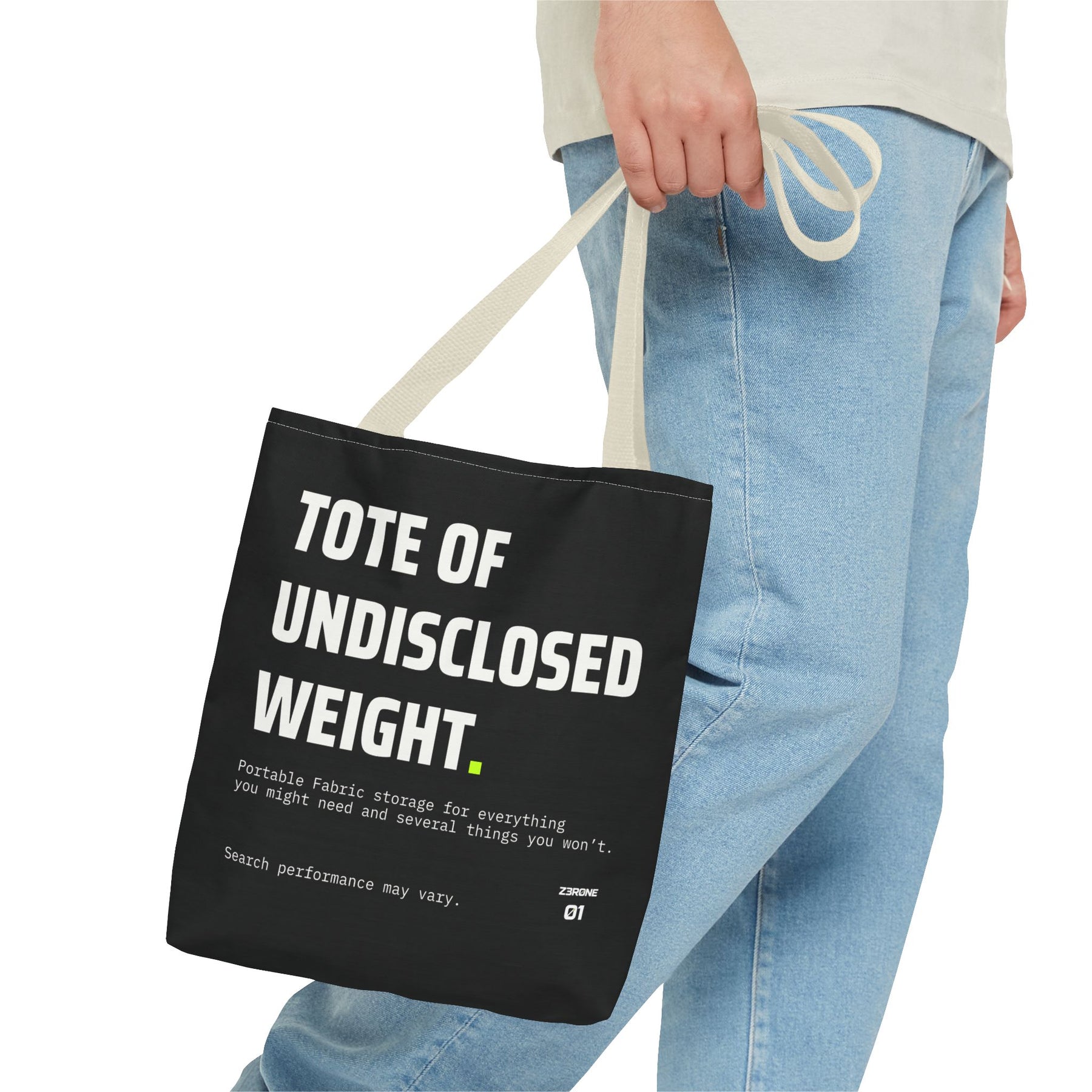 01 // Tote of Undisclosed Weight
